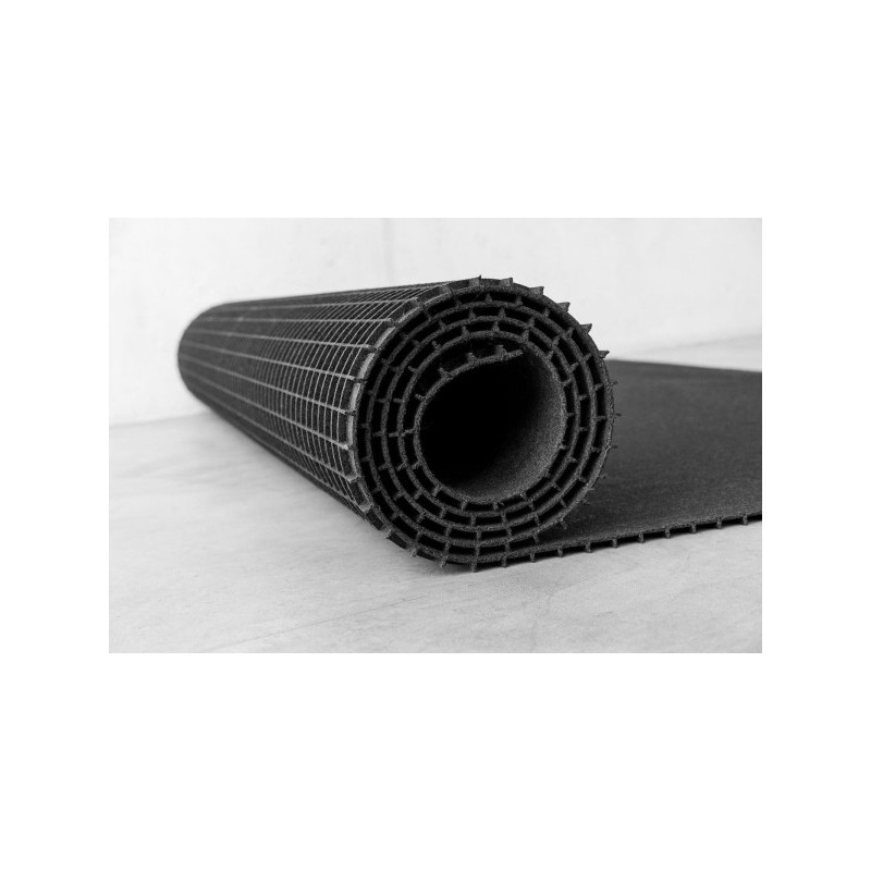 Wykładzina gumowa w rolce rekosquare / 8mm / 12x10m / rekoplast - 1 rolka  12 m2