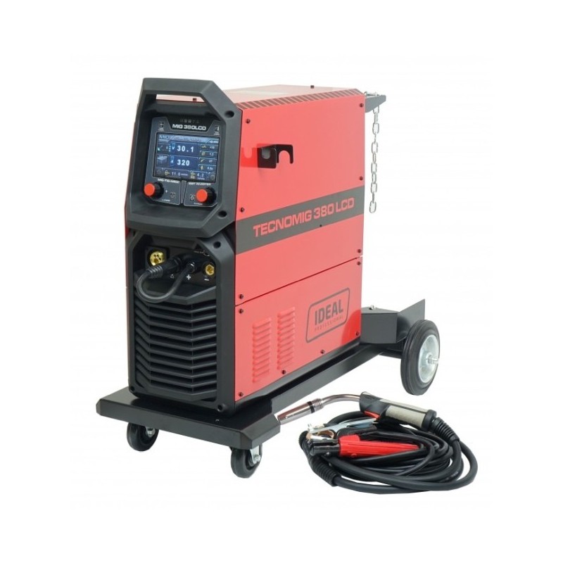 Półautomat spawalniczy tecno mig 380 lcd synergic