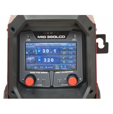 Półautomat spawalniczy tecno mig 380 lcd synergic