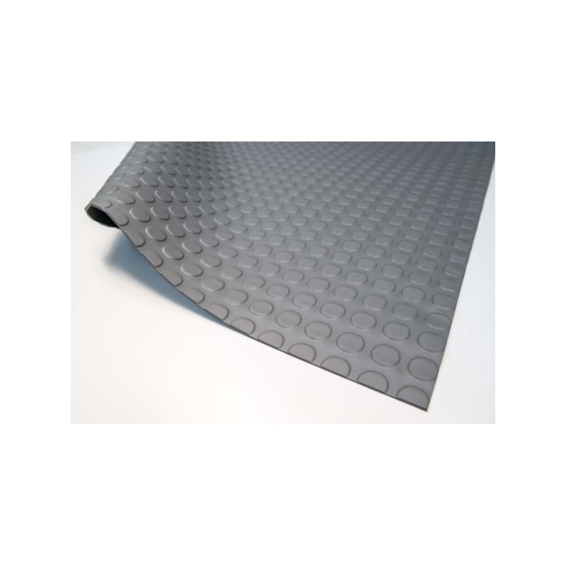 Wykładzina gumowa w rolce molet tpe szary / 3mm / 12x10m / scp select - 1 rolka  12 m2