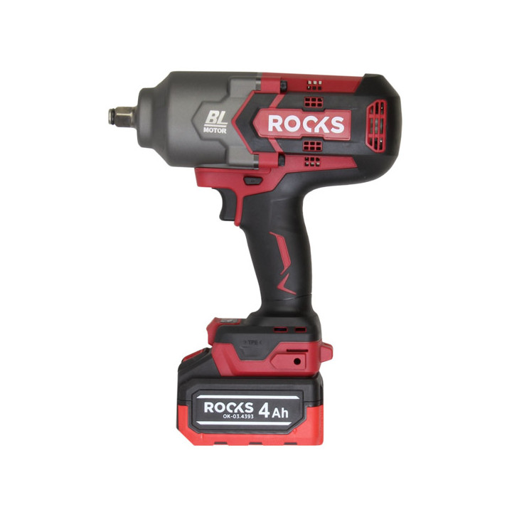 20V AQ-ONE KLUCZ UDAROWY 1/2" 1700 NM, ZESTAW 1X4AH, ŁADOWARKA, WALIZKA