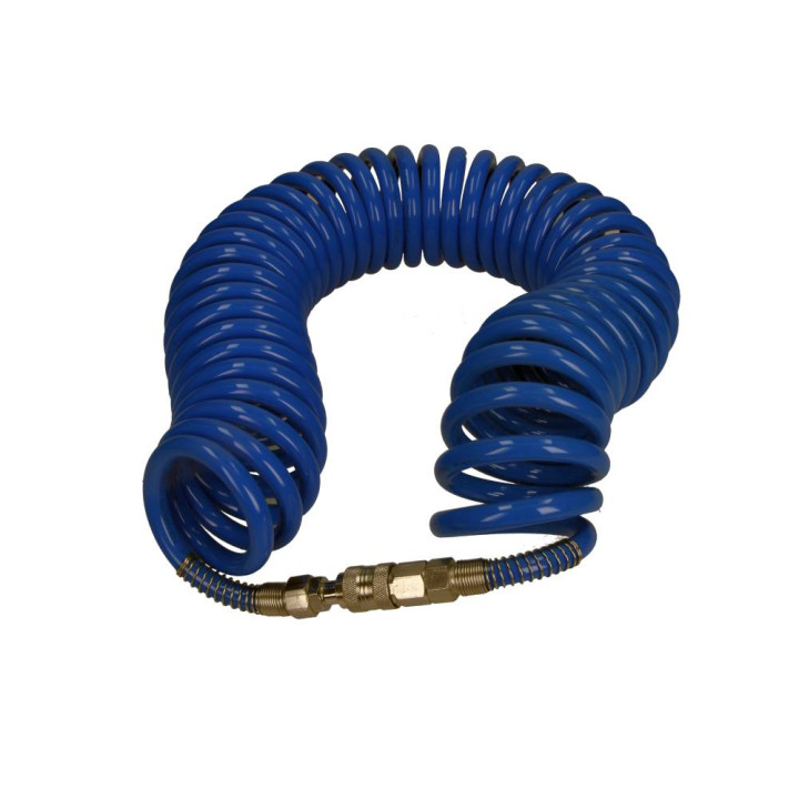 12X8 - 15 M PRZEWÓD SPIRALNY PU ZE ZŁĄCZAMI