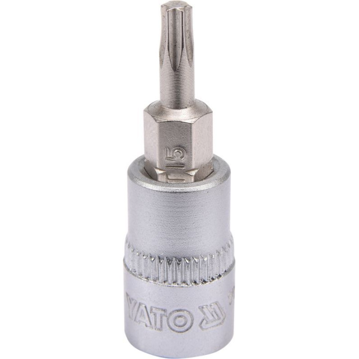 KLUCZ TRZPIENIOWY TORX 1/4" T15 L37MM