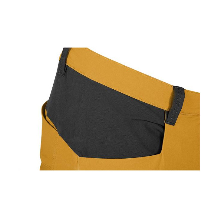 SPODNIE ROBOCZE OUTDOOR, 4 WAY STRETCH, MUSZTARDOWE, ROZMIAR M