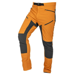 SPODNIE ROBOCZE OUTDOOR, 4 WAY STRETCH, MUSZTARDOWO-SZARE, ROZMIAR M