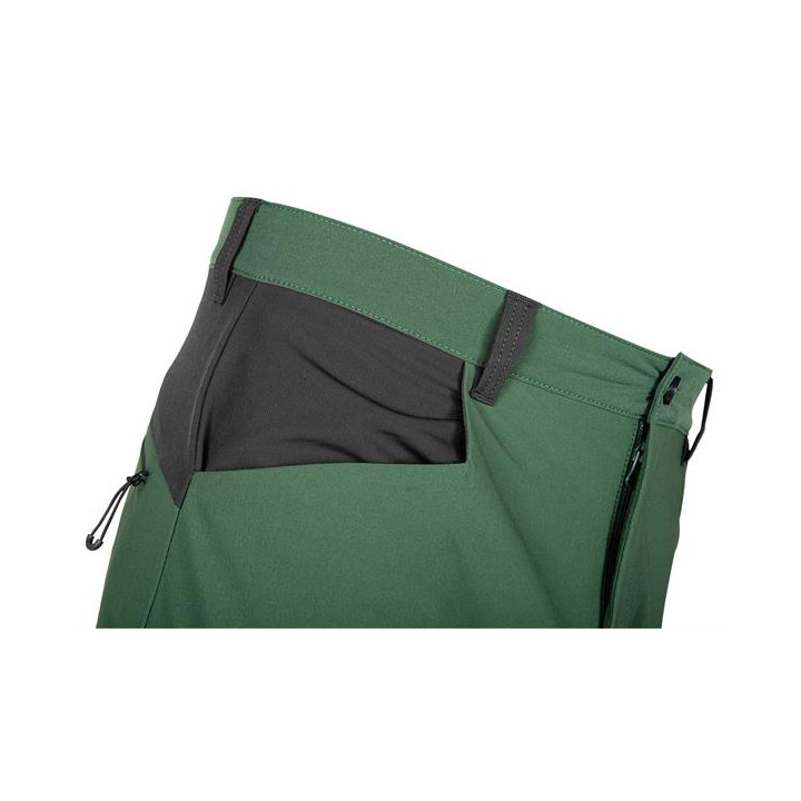 SPODNIE ROBOCZE OUTDOOR, 4 WAY STRETCH, ZIELONE-SZARE, ROZMIAR L