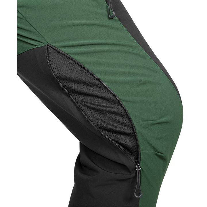 SPODNIE ROBOCZE OUTDOOR, 4 WAY STRETCH, ZIELONE-SZARE, ROZMIAR XL