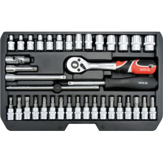 ZESTAW NARZĘDZIOWY 1/4" 38CZ. XS