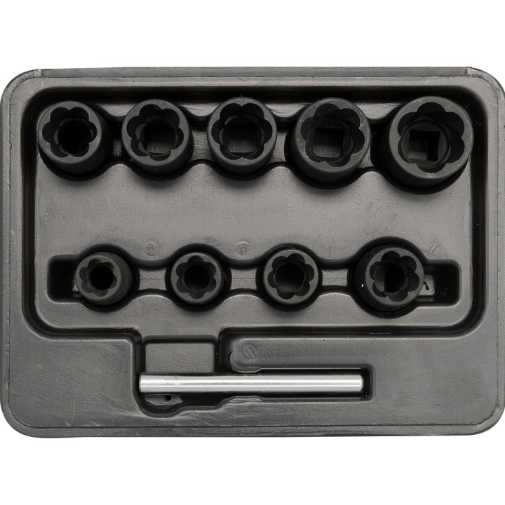 ZESTAW WYKRĘTAKÓW DO ŚRUB 3/8", 10-19MM, 10CZ